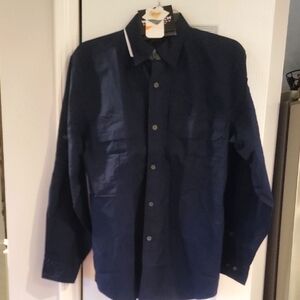 Woolrich mens shirt. Small. Nwt. Navy